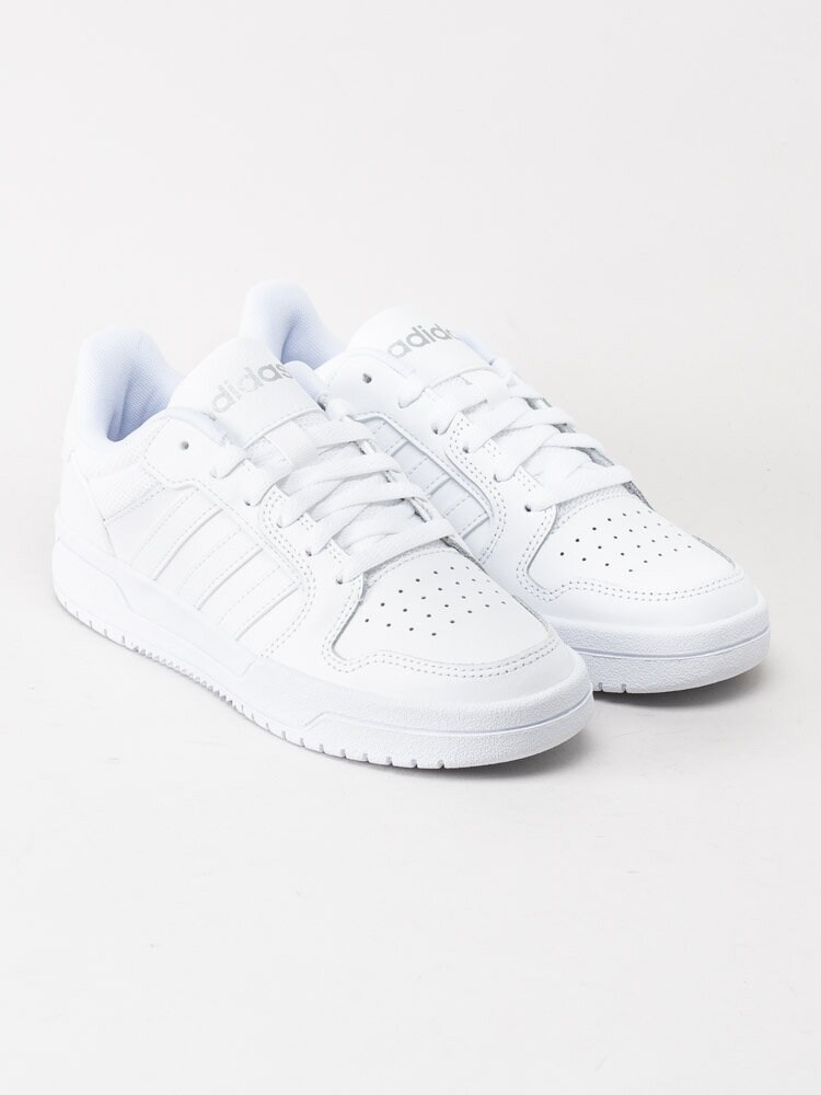 Adidas - Entrap - Vita sneakers i skinn