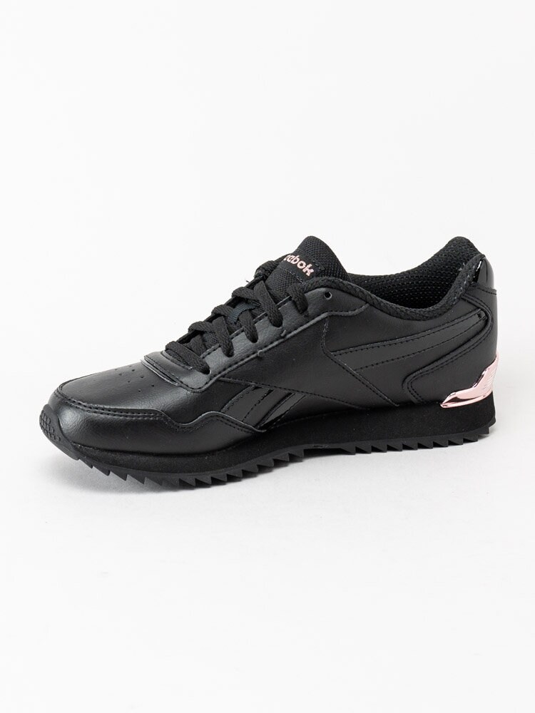 Reebok - Royal Glide - Svarta sportskor med rosa detaljer