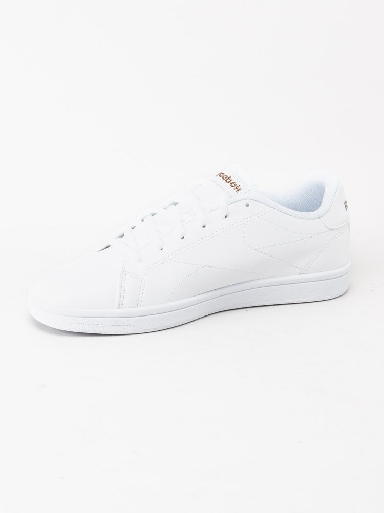 Reebok - Royal Comple - Vita sneakers med guldiga detaljer