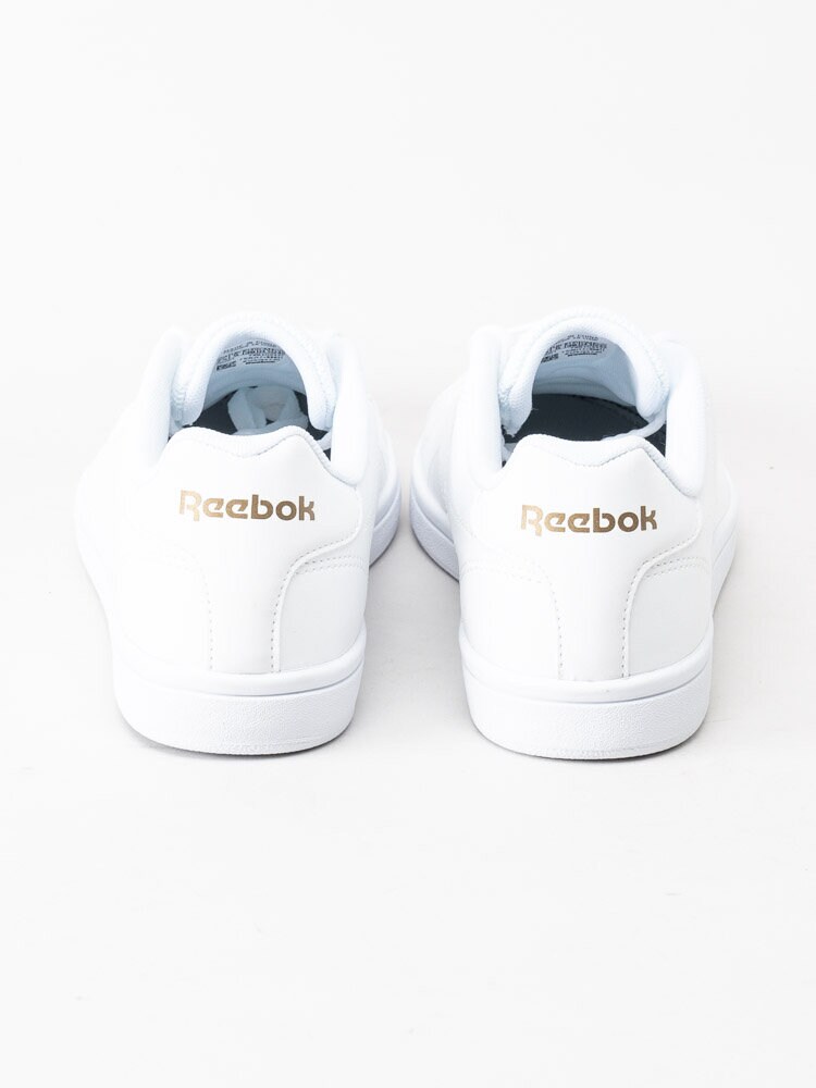 Reebok - Royal Comple - Vita sneakers med guldiga detaljer