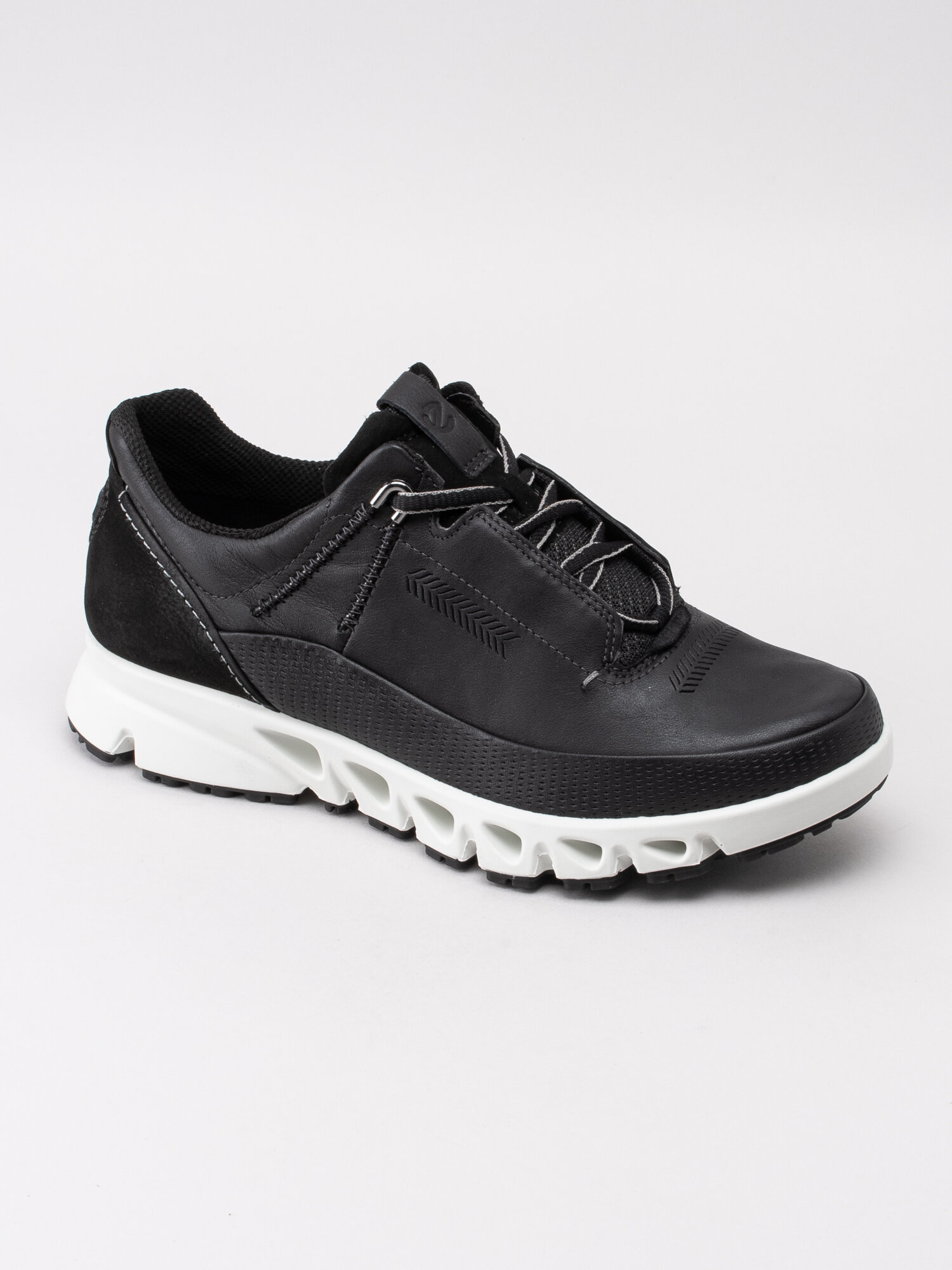 Ecco - Multi-Vent W GTX - Svarta gore-tex surround sneakers