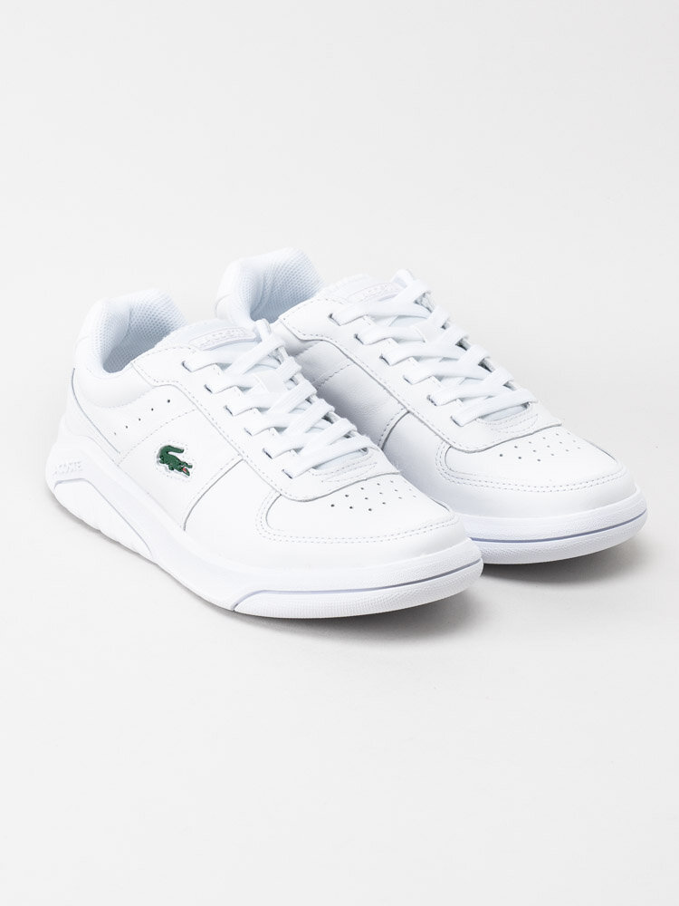 Lacoste - Game Advance 0721 1 SFA - Vita sneakers i skinn