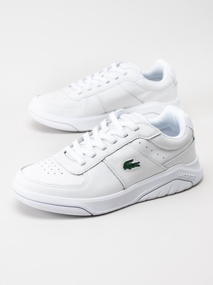 Lacoste - Game Advance 0721 1 SFA - Vita sneakers i skinn