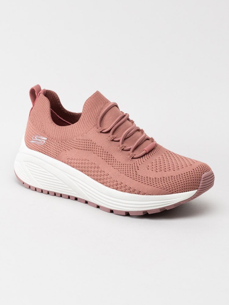 Skechers - BOBS Sparrow 2.0 Allegiance - Roséfärgade sportskor i textil