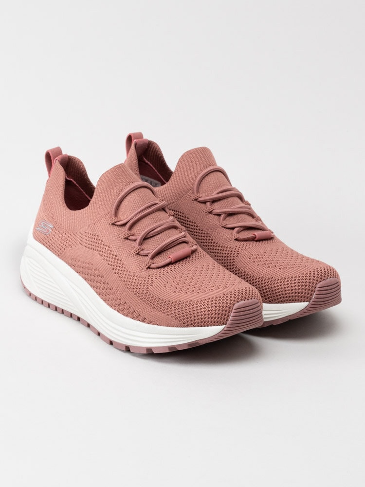 Skechers - BOBS Sparrow 2.0 Allegiance - Roséfärgade sportskor i textil