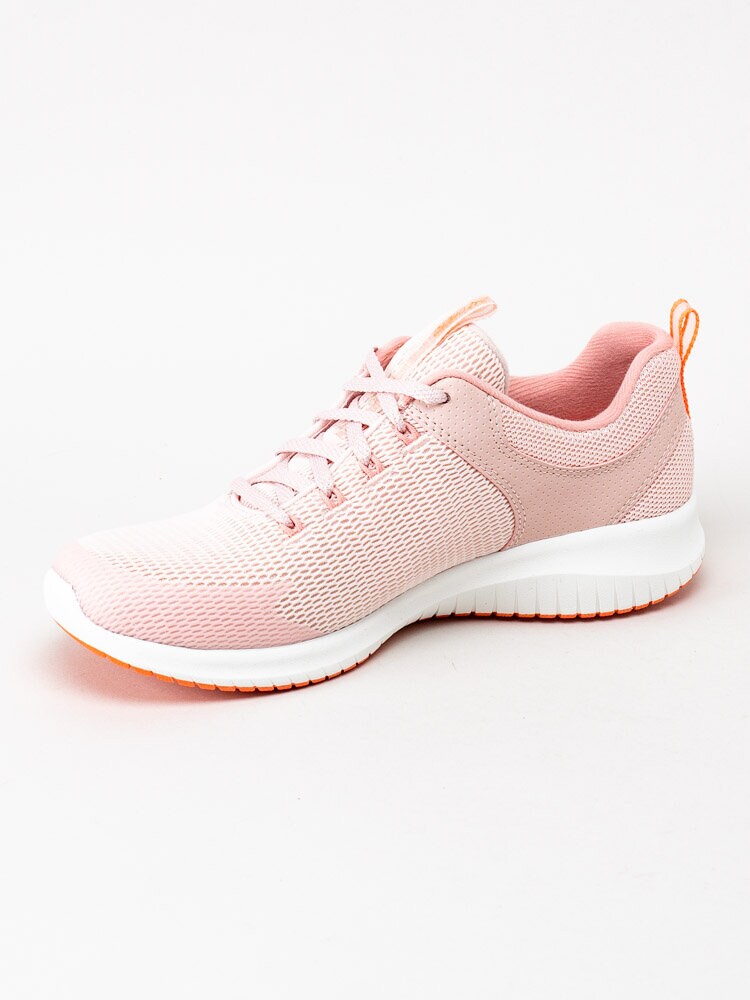 Skechers - Ultra Flex Prime - Rosa sportskor i textil