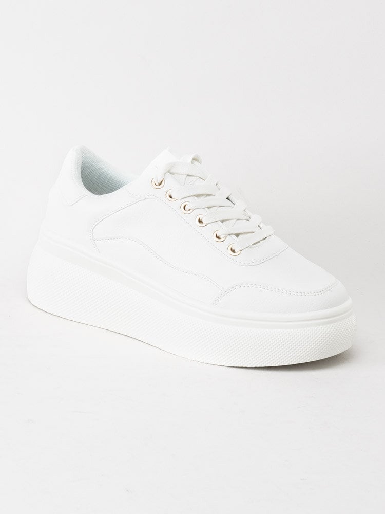 Duffy - Vita platåsneakers