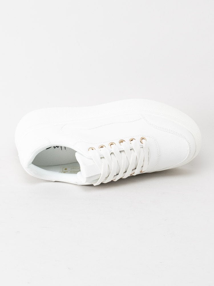 Duffy - Vita platåsneakers