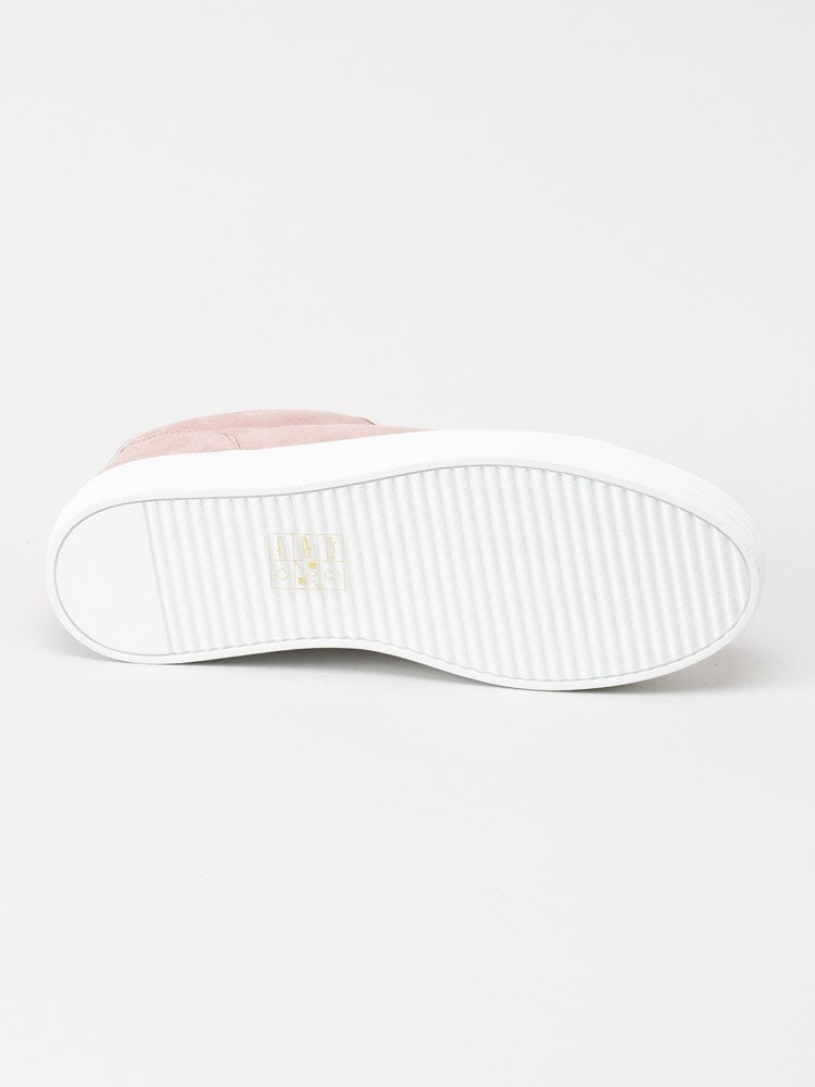 Philip Hog - Molly - Rosa platåsneakers i mocka