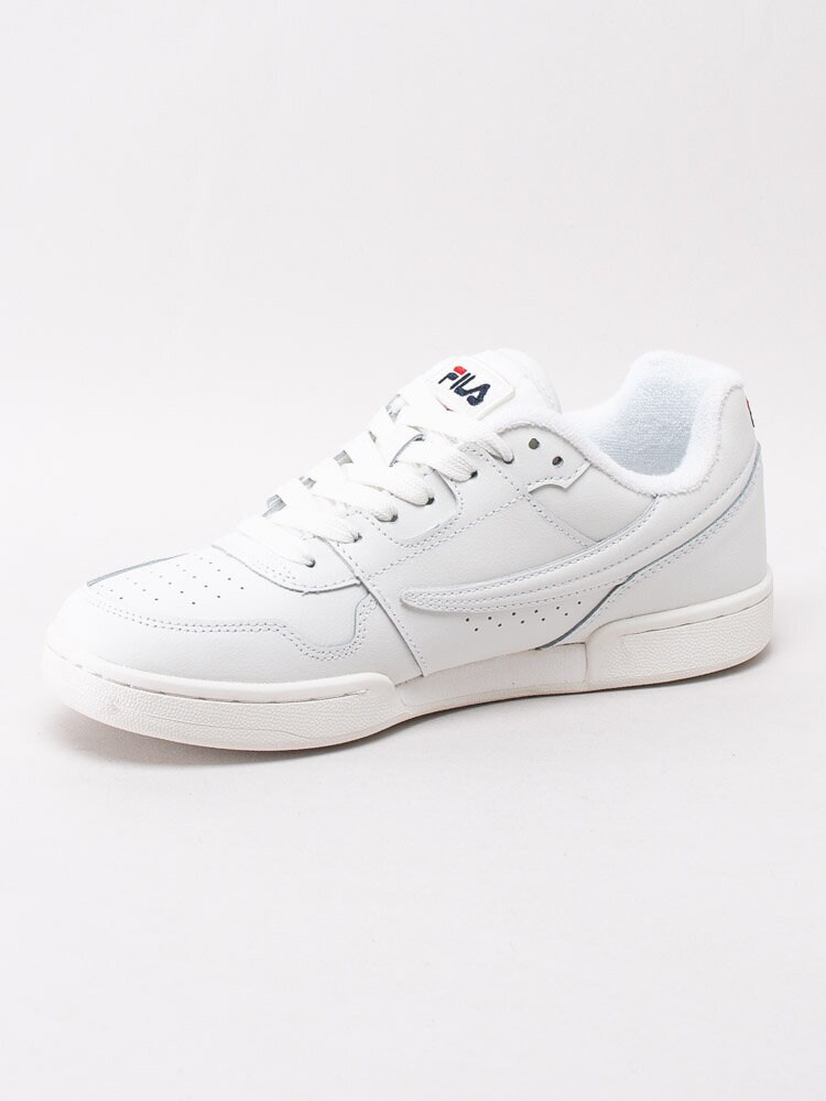 FILA - Arcade Low Wmn - Vita sneakers i skinn