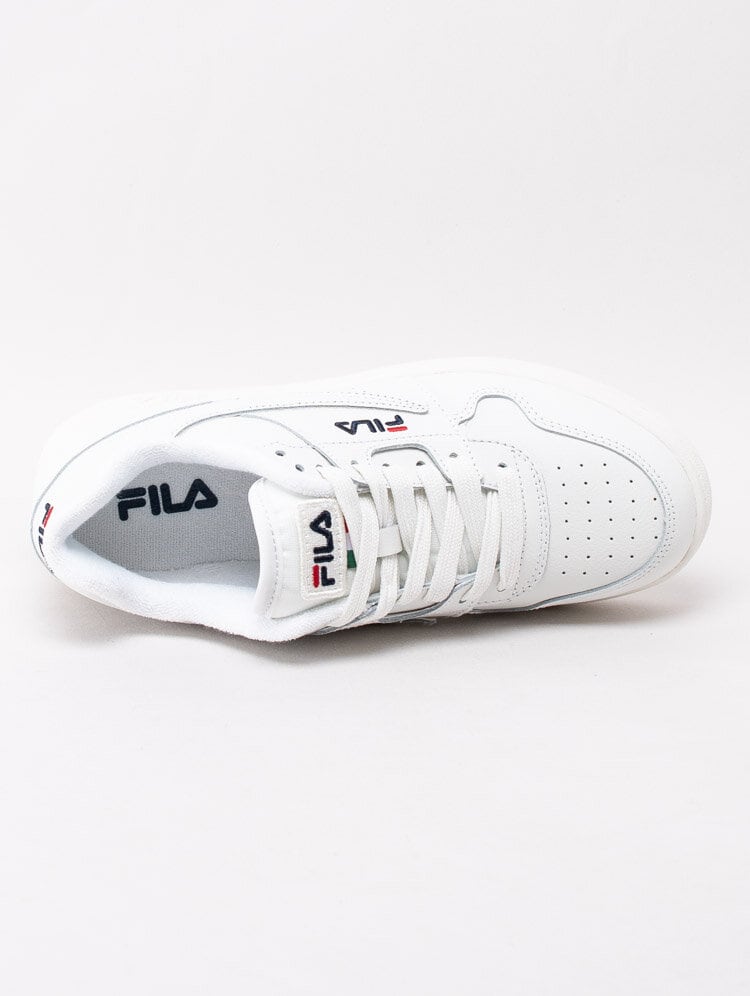 FILA - Arcade Low Wmn - Vita sneakers i skinn