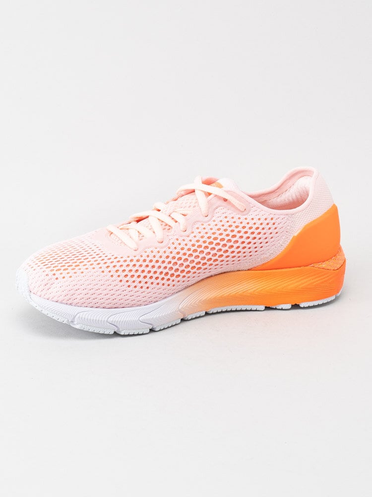 Under Armour - W Hovr Sonic 4 - Rosa och orange sportskor med bluetooth