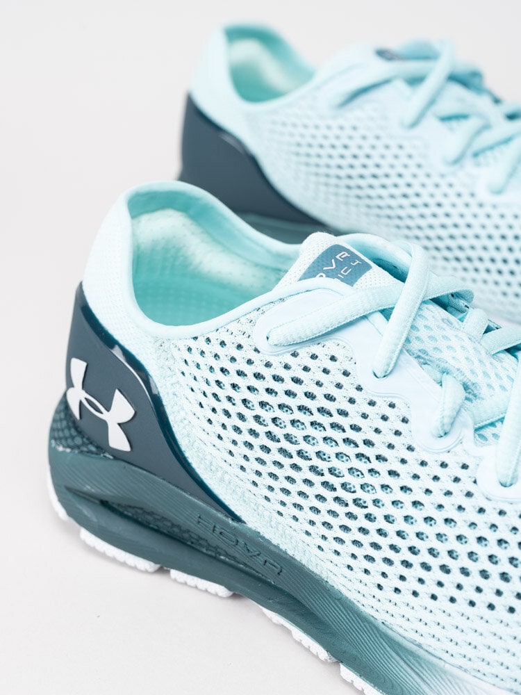 Under Armour - W Hovr Sonic 4 - Turkosa sportskor med bluetooth