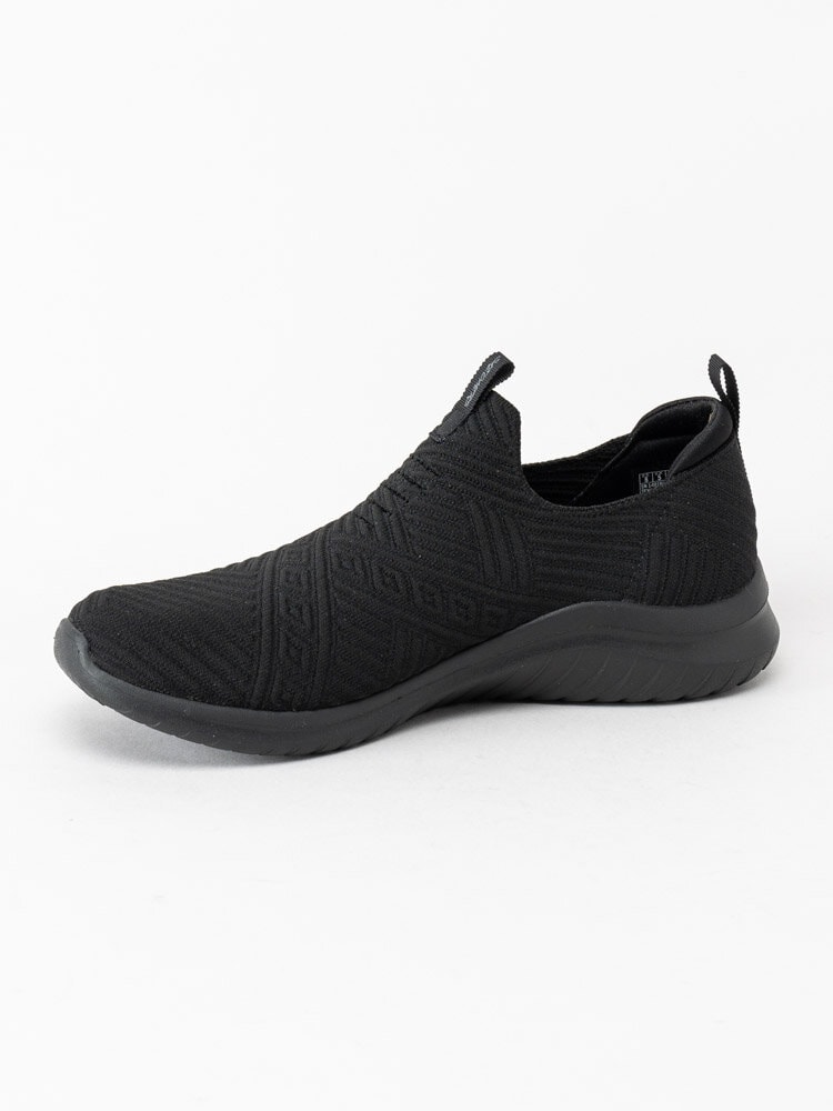 Skechers - Ultra Flex 2.0StunningSurprise - Svarta slip on sportskor i textil