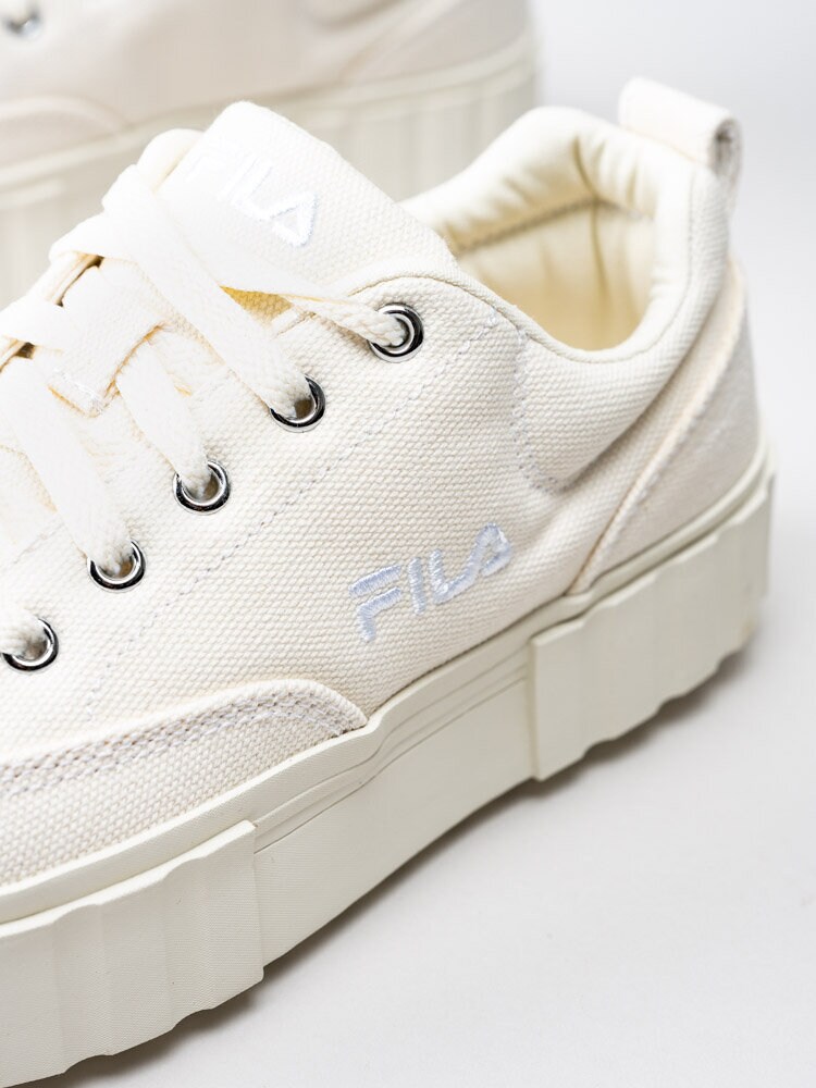 FILA - Sandblast QQ Wmn - Ljusbeige sneakers i textil