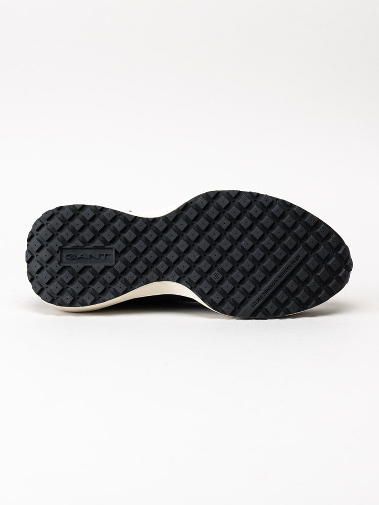 Gant Footwear - Abrilake Sneaker - Svarta sneakers i textil och mocka