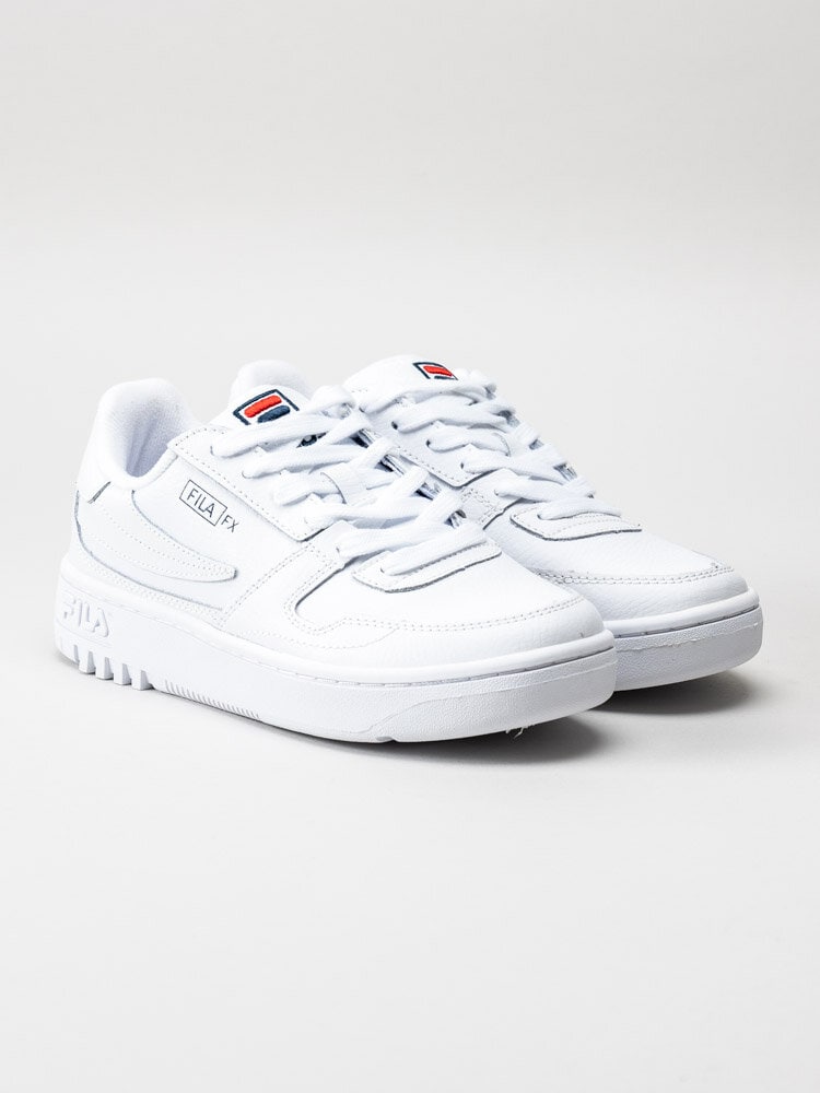 FILA - FXVentuno L Low Wmn - Vita sneakers i skinn