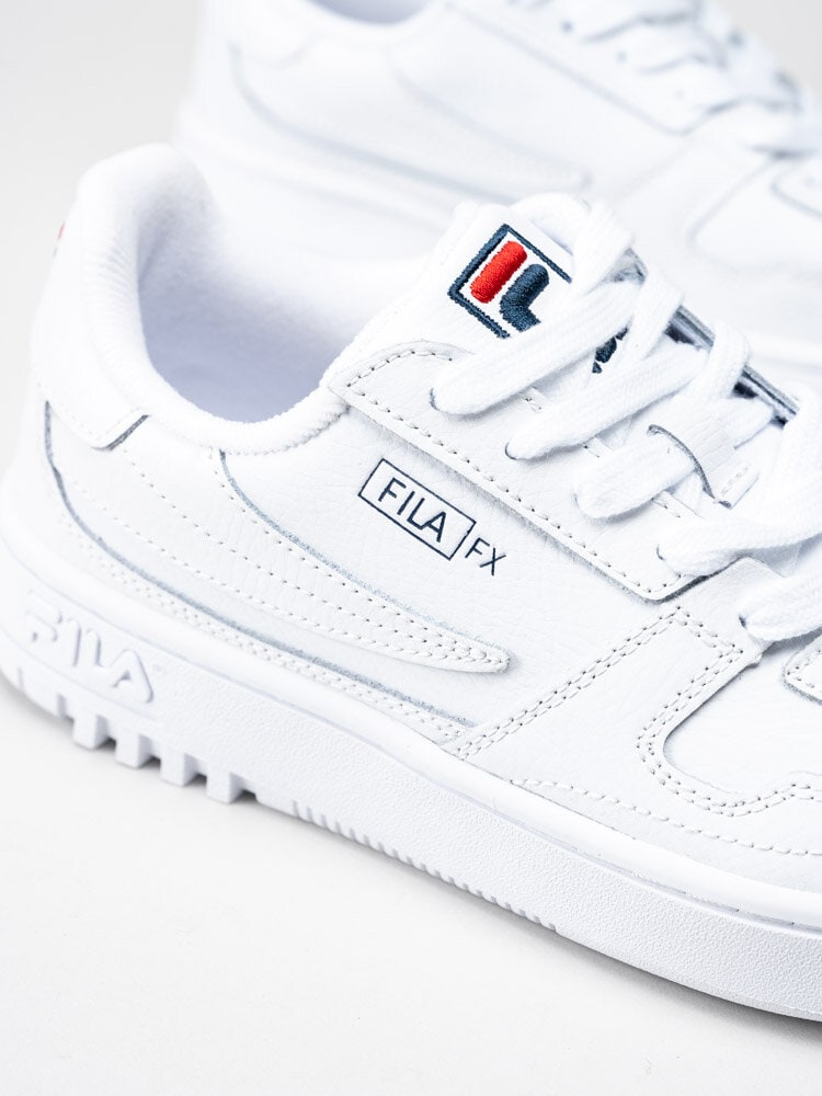FILA - FXVentuno L Low Wmn - Vita sneakers i skinn
