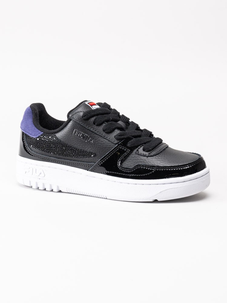 FILA - FXVentuno F Low Wmn - Svarta sneakers i skinn