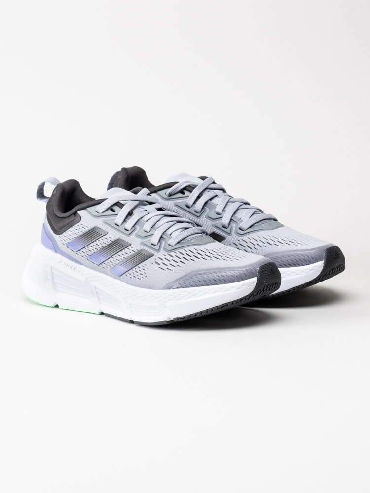 Adidas - Questar - Grå sneakers med lila partier