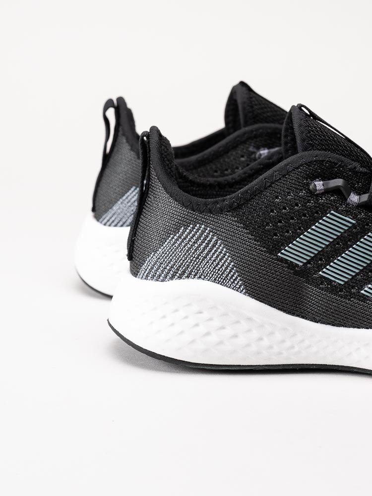 Adidas - Fluidflow 2.0 - Svarta sportskor med gröna inslag