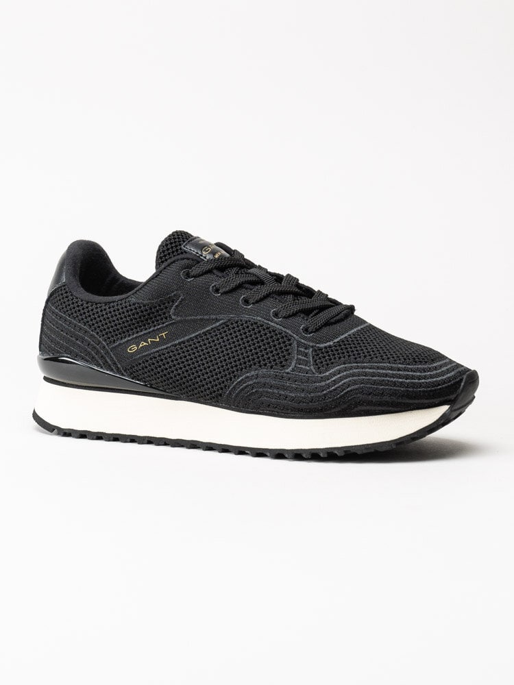 Gant Footwear - Bevinda Sneaker - Svarta sneakers i textil