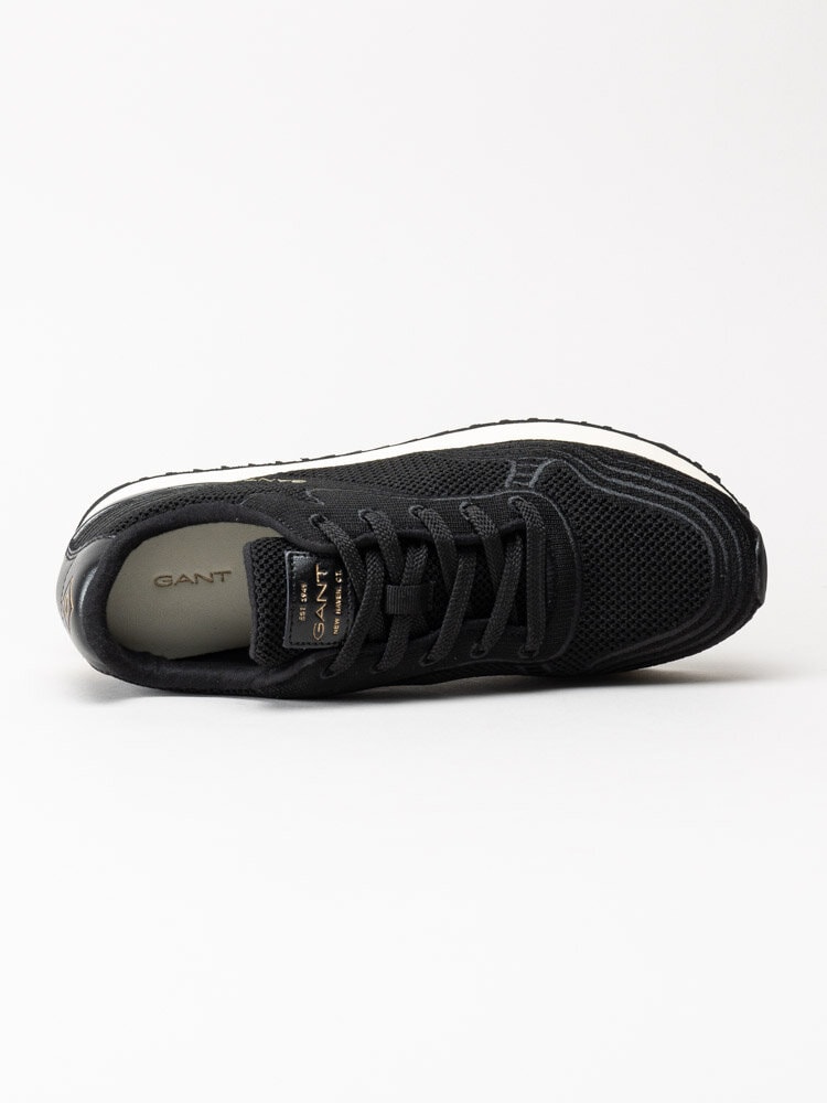 Gant Footwear - Bevinda Sneaker - Svarta sneakers i textil