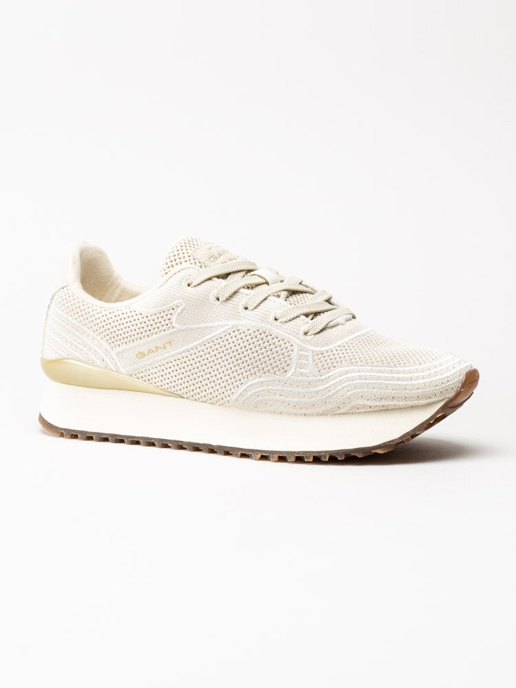 Gant Footwear - Bevinda sneaker - Beige sneakers i textil