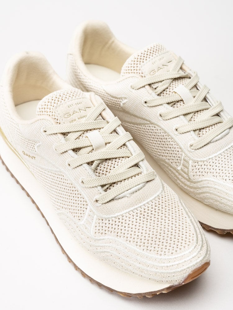 Gant Footwear - Bevinda sneaker - Beige sneakers i textil