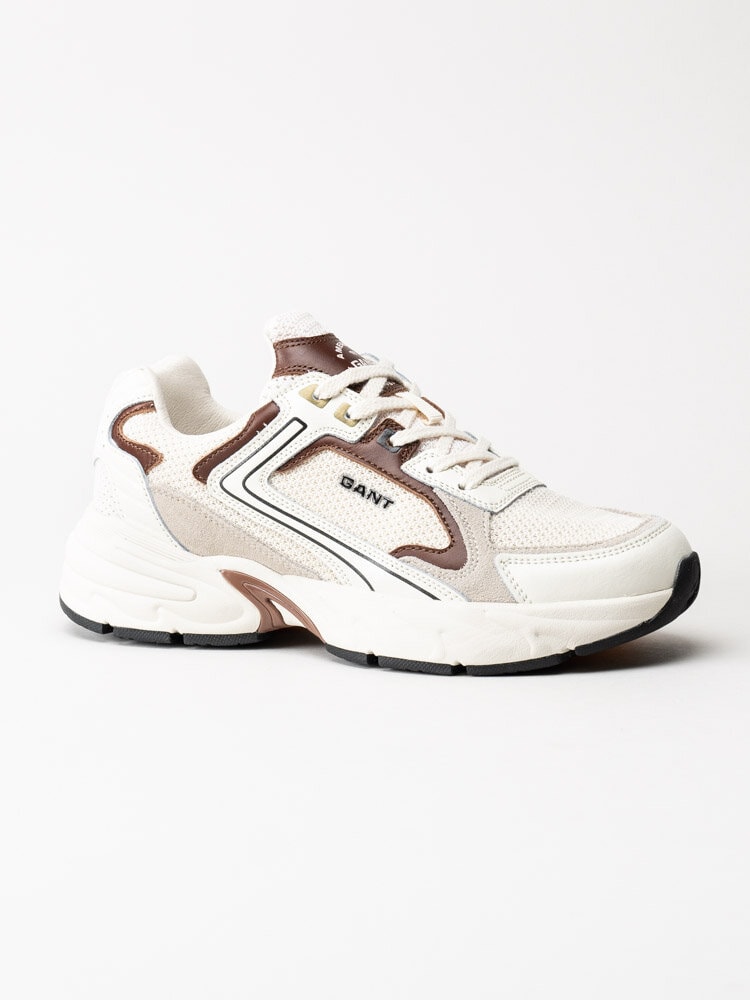 Gant Footwear - Mardii Sneaker - Beige sportiga sneakers i textil