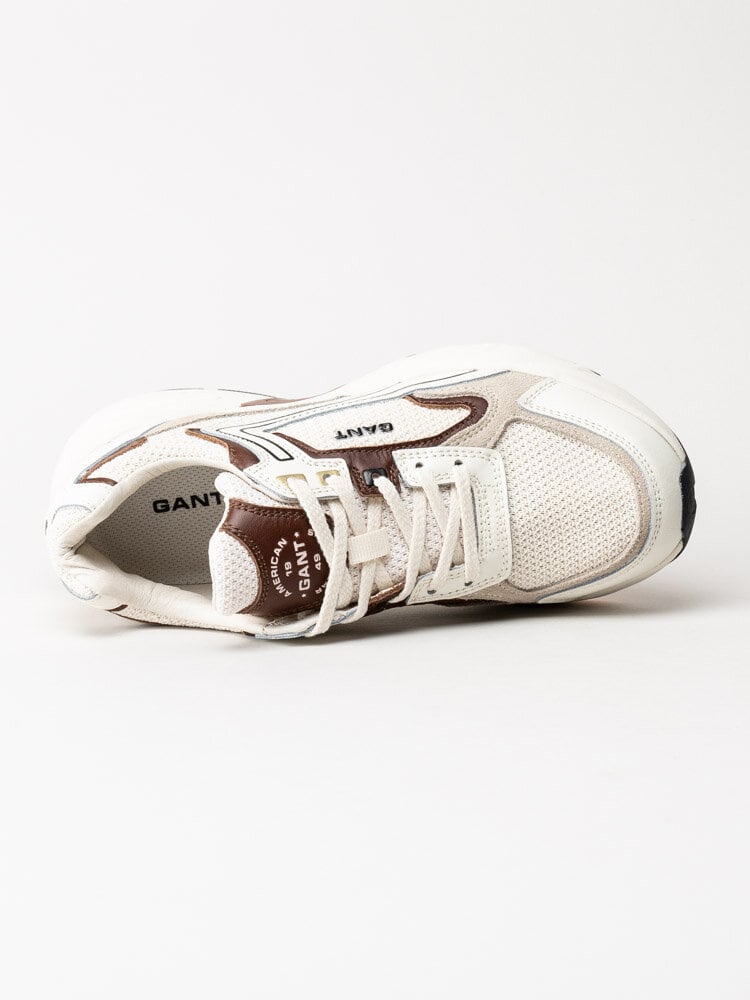 Gant Footwear - Mardii Sneaker - Beige sportiga sneakers i textil