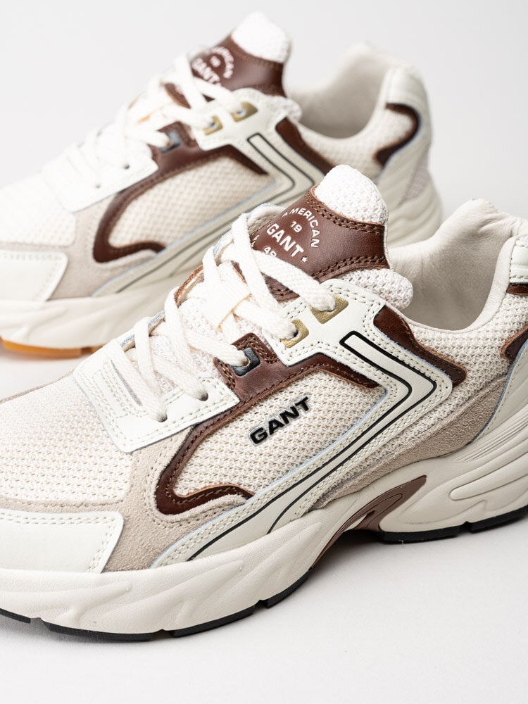 Gant Footwear - Mardii Sneaker - Beige sportiga sneakers i textil