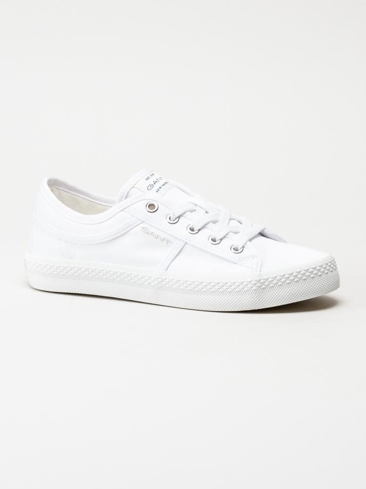 Gant Footwear - Pinestreet sneaker - Vita låga tygskor