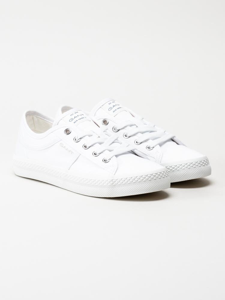 Gant Footwear - Pinestreet sneaker - Vita låga tygskor