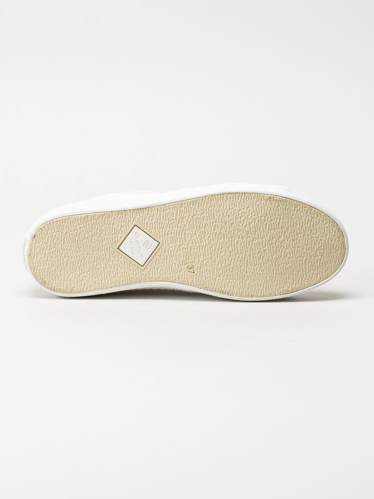 Gant Footwear - Pinestreet sneaker - Vita låga tygskor