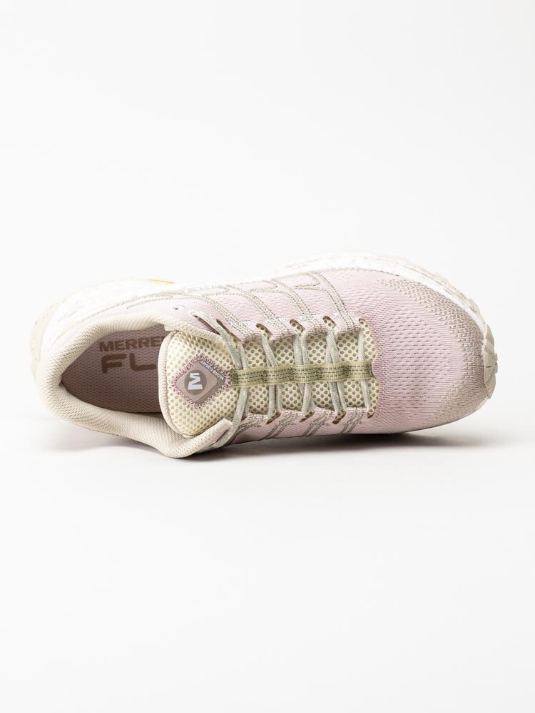 Merrell - Moab Flight - Ljusrosa sneakers i textil