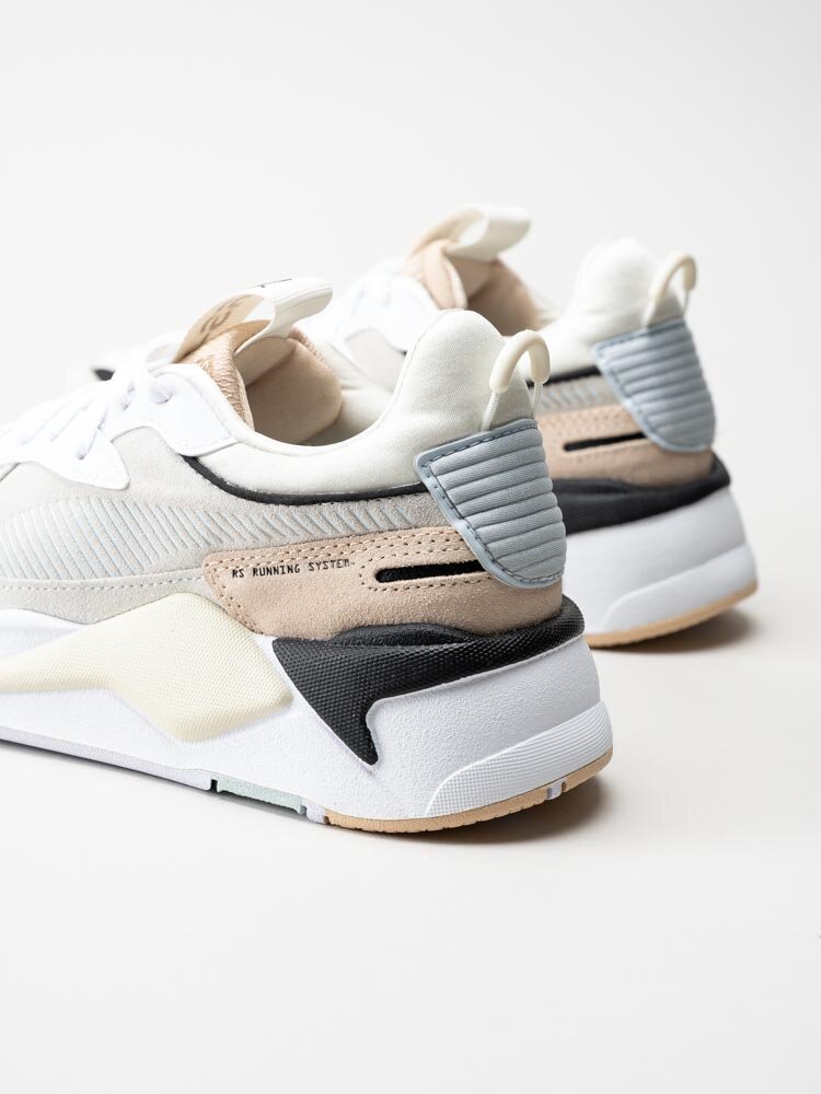 Puma - RS-X Reinvent Wns - Beige flerfärgade sneakers i mocka