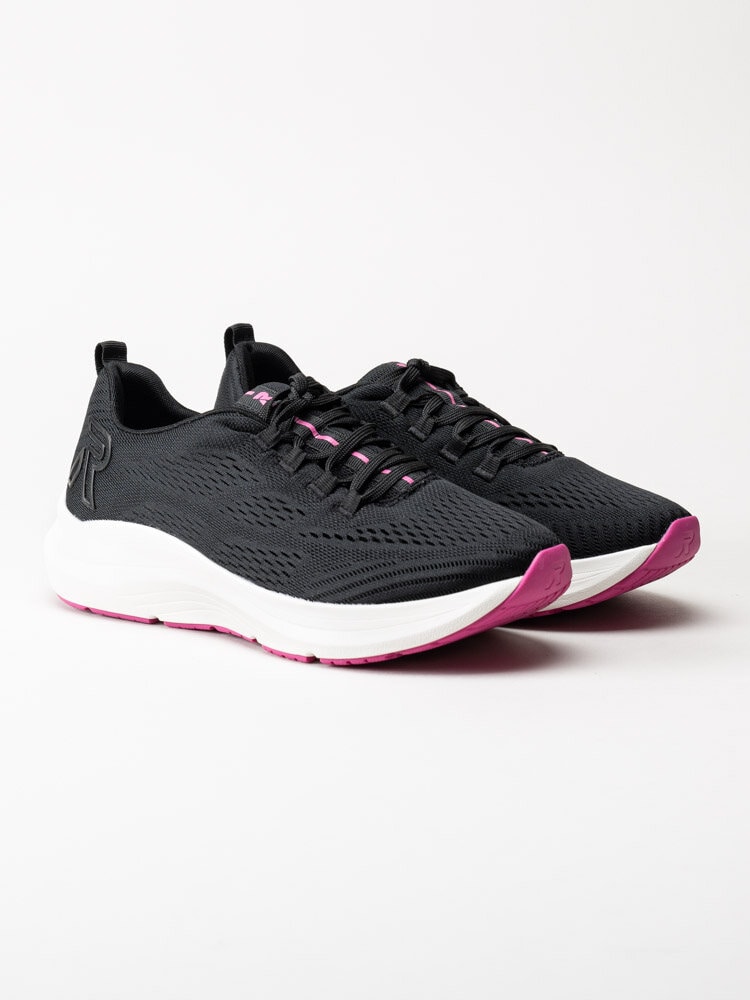 Rieker Evolution - Svarta sportiga sneakers i textil