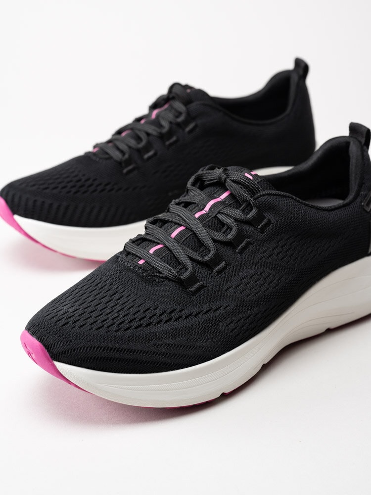 Rieker Evolution - Svarta sportiga sneakers i textil