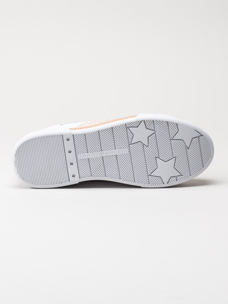 Tommy Hilfiger - Monogram Elevated Sneaker - Vita sneakers i skinn