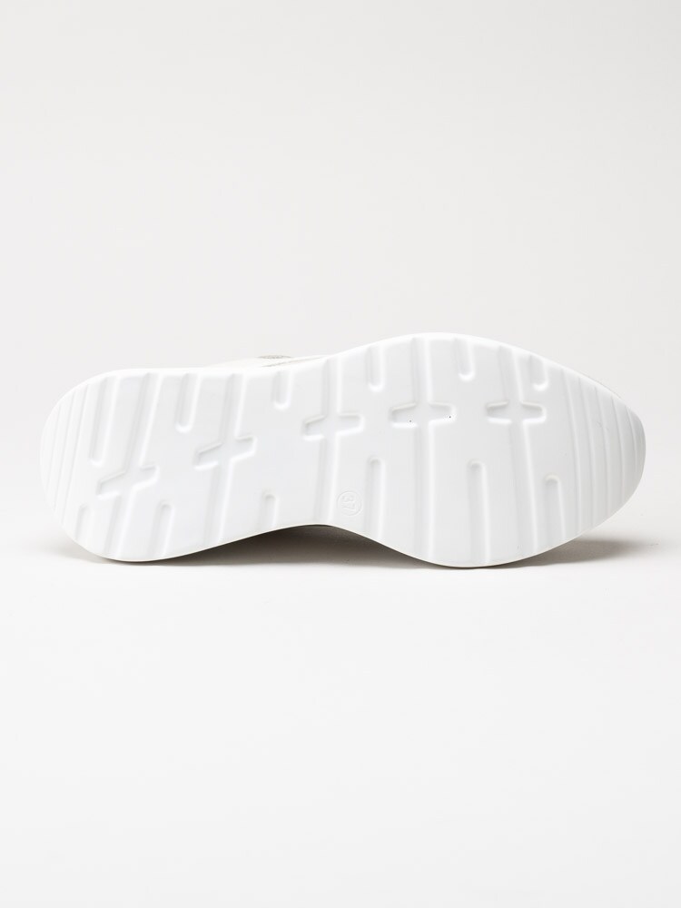 Duffy - Beige platåsneakers