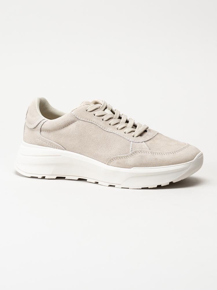 Vagabond - Janessa - Beige sportiga sneakers i mocka