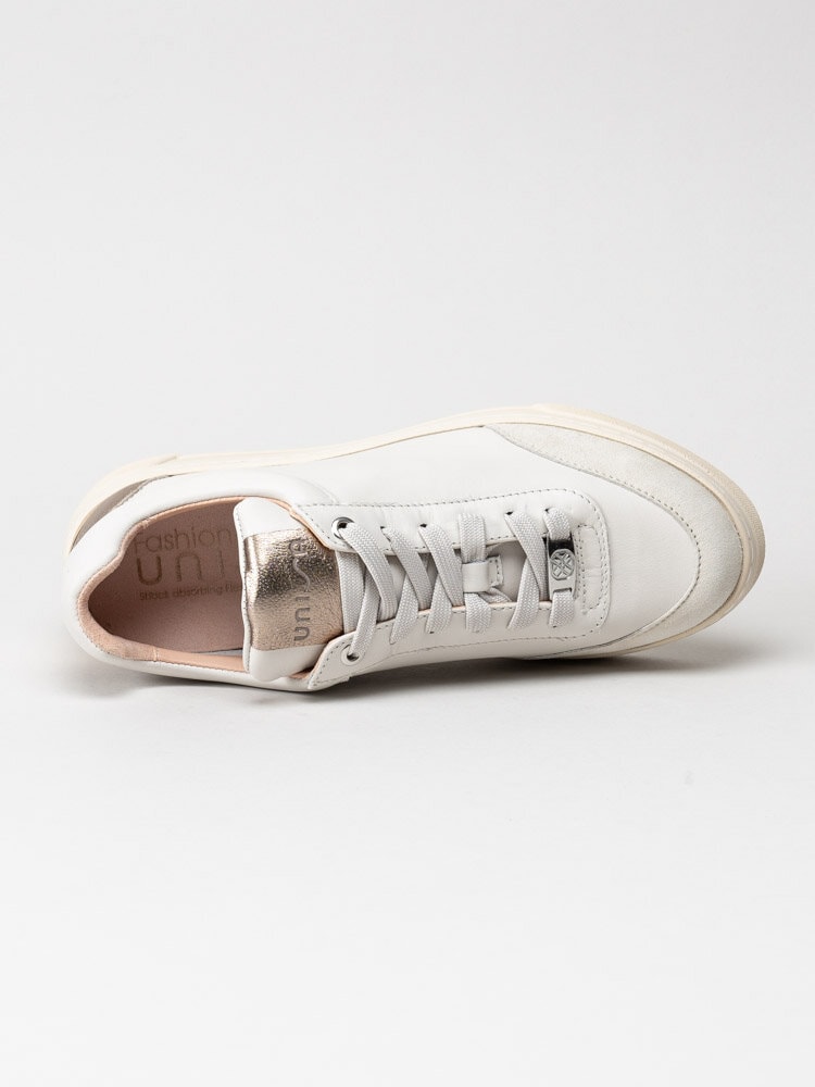 Unisa - Fabrile_NF_LMT - Off white sneakers i skinn