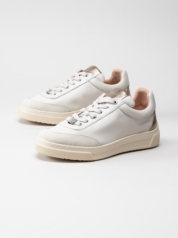 Unisa - Fabrile_NF_LMT - Off white sneakers i skinn