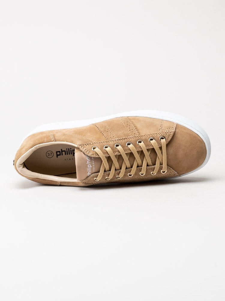 Philip Hog - Serena - Beige sneakers i mocka