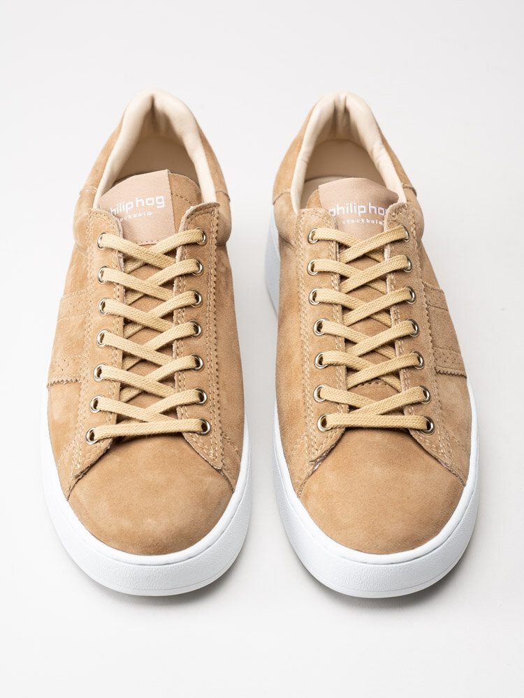 Philip Hog - Serena - Beige sneakers i mocka