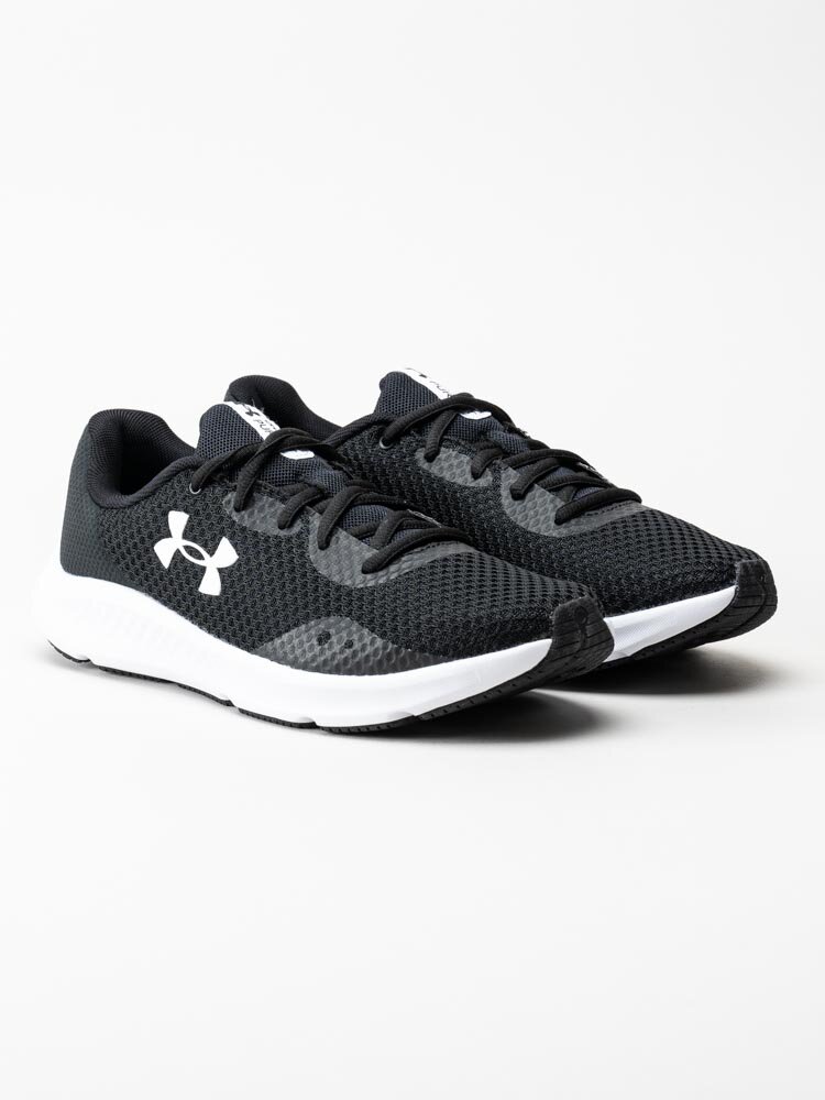 Under Armour - Charged Pursuit 3 - Svarta sneakers i textil