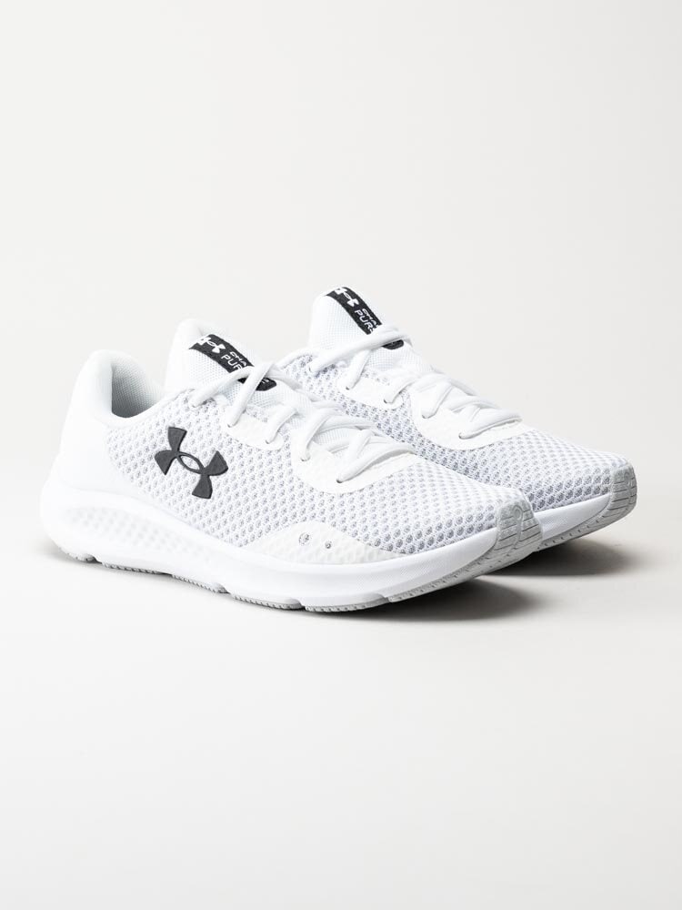 Under Armour - Charged Pursuit 3 - Vita sneakers i textil