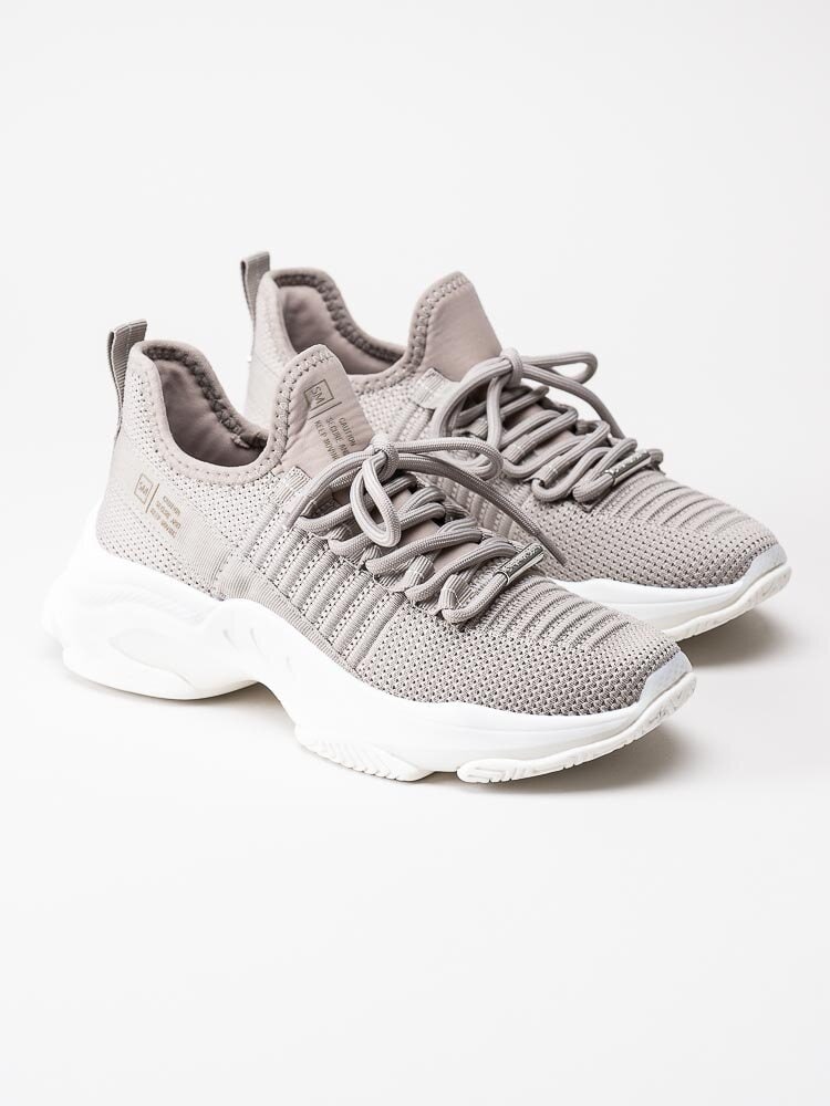 Steve Madden - Mac - Greige chunky sneakers i textil