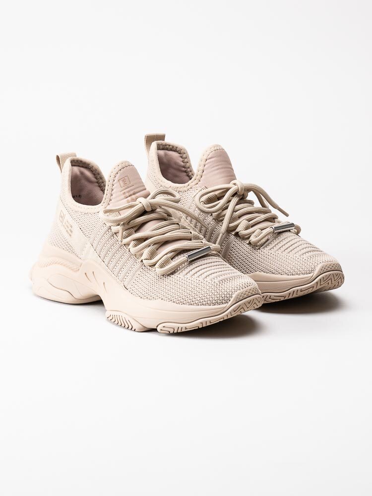 Steve Madden - Mac - Beige chunky sneakers i textil